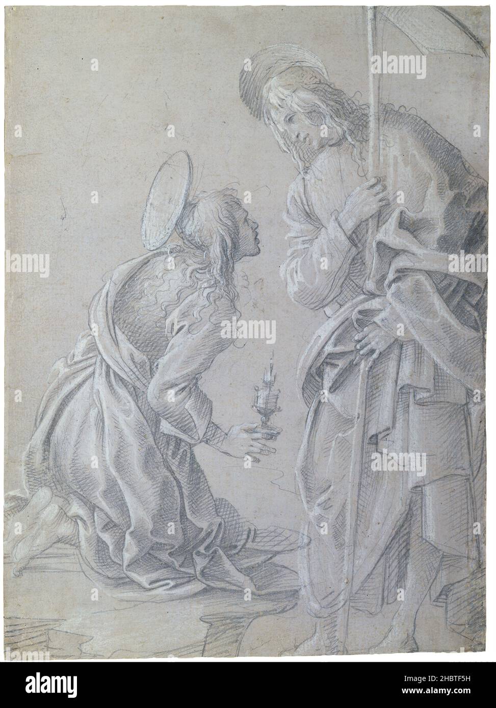 Kneeling saint mary magdalene hi-res stock photography and images - Alamy
