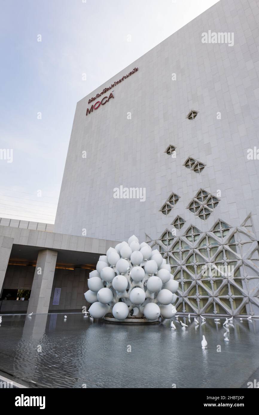 Bangkok, Thailand - December 2021: Museum of Contemporary Art (MOCA BANGKOK) , Bangkok, Thailand. Stock Photo