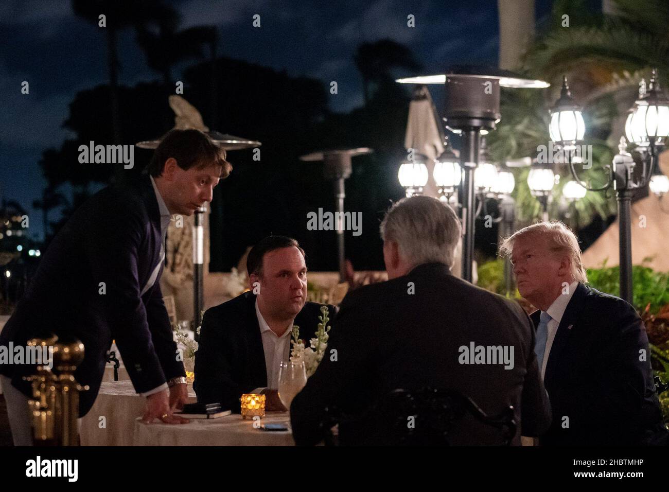 Congressman Kevin McCarthy visits MaraLago, the Winter White House