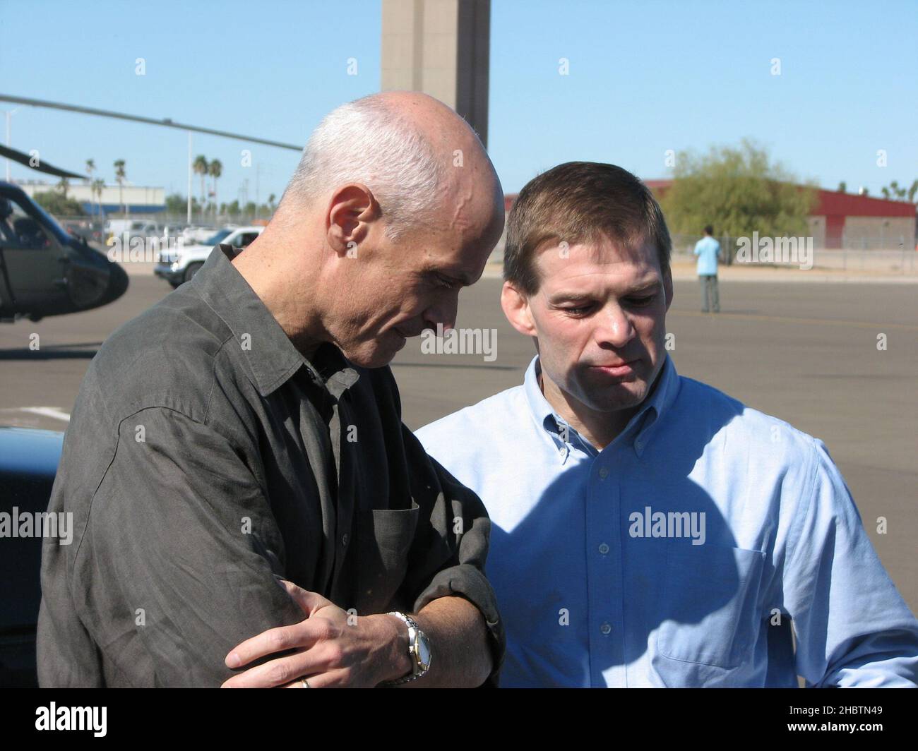 Congressman Jim Jordan and Homeland Security Secretary Michael Chertoff