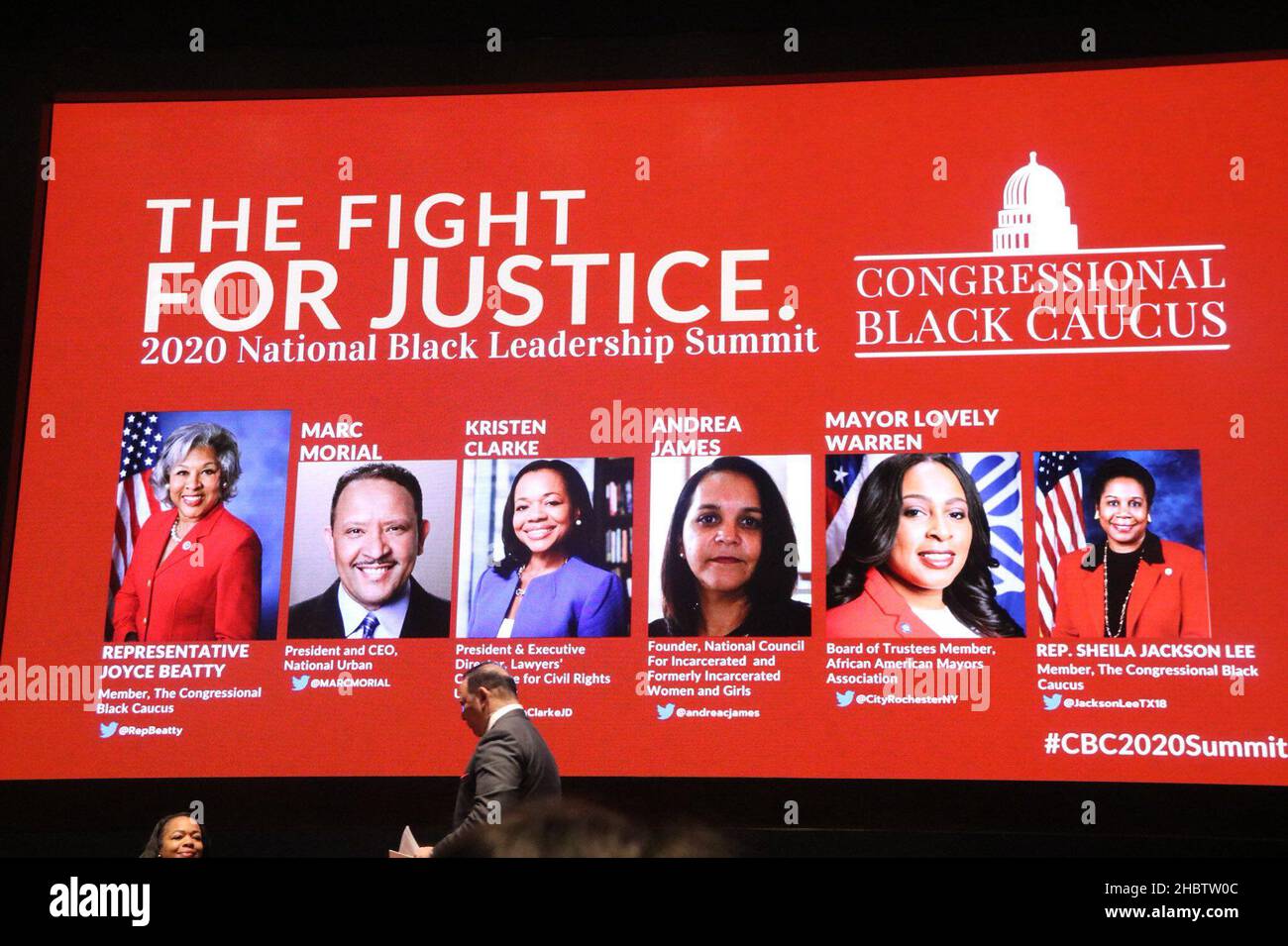 Congressional black caucus leadership summit hires stock photography