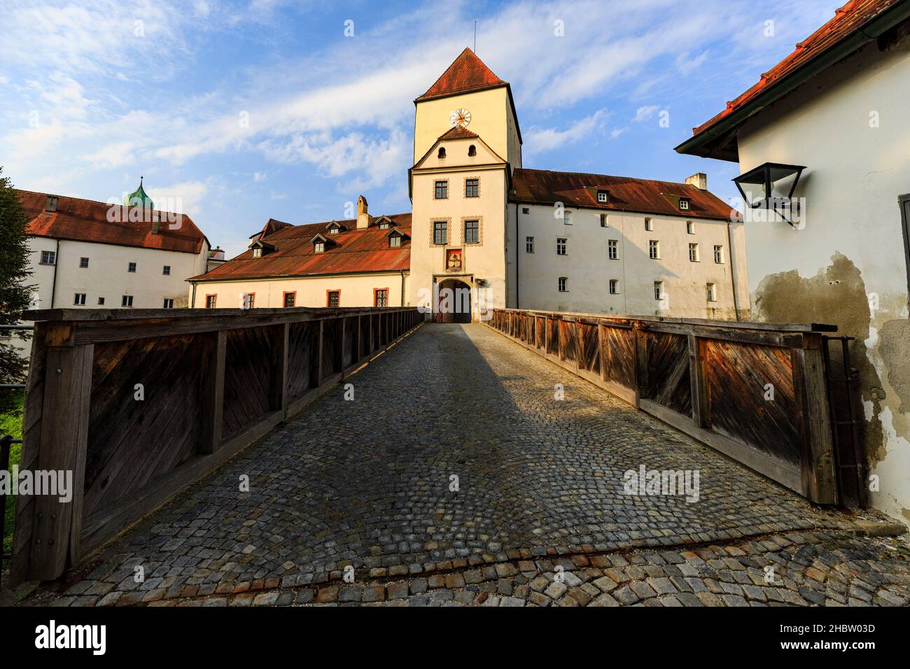 Passau, inside Feste Oberhaus. auttum mood, Germany Stock Photo