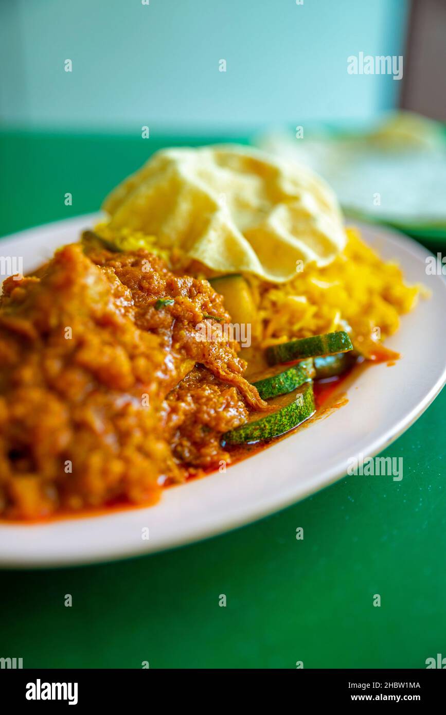 Indian curry restaurant, Little India, Singapore Stock Photo Alamy