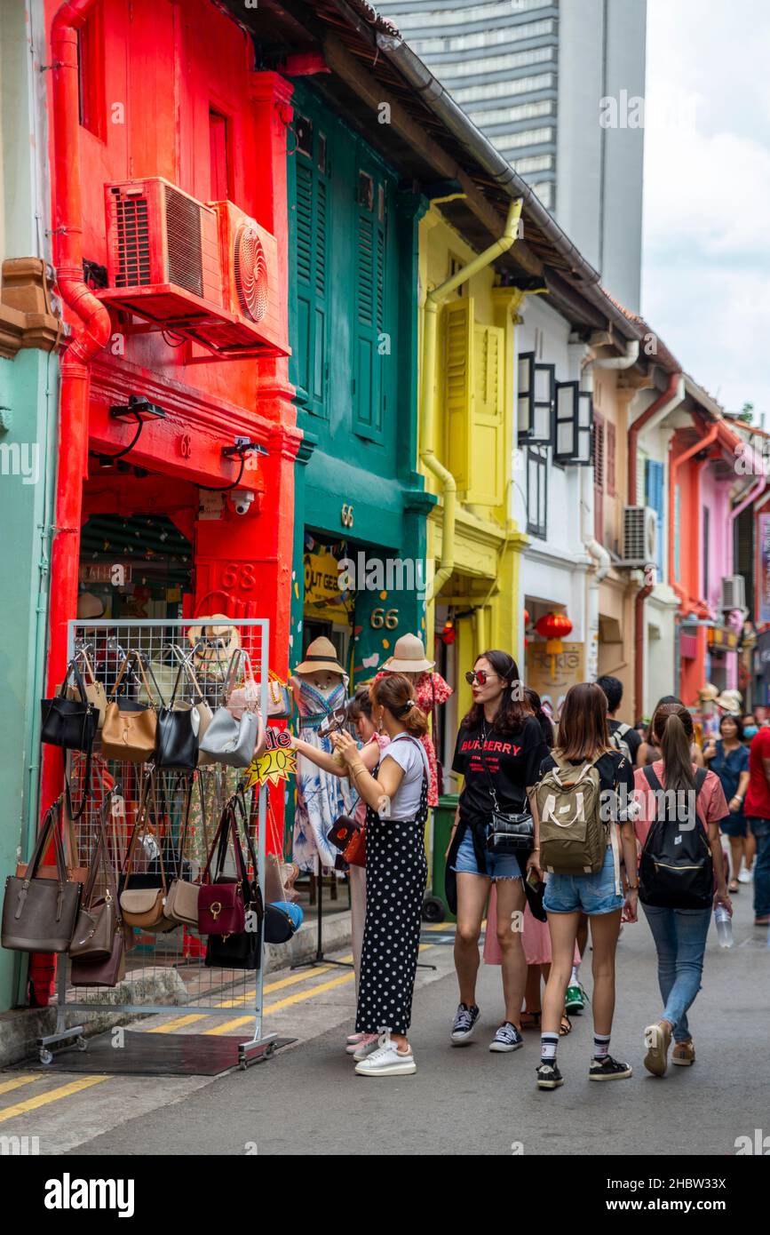 Haji Lane, Kampong Glam, Singapore Stock Photo Alamy