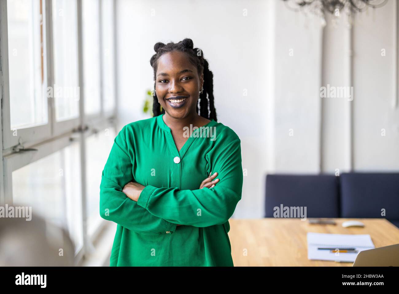 Modern loft office hi-res stock photography and images - Alamy