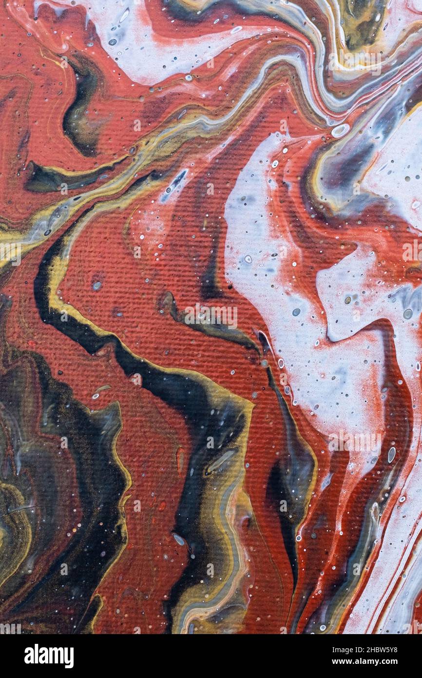 Fluid art painting. Abstract decorative marble texture Stock Photo - Alamy