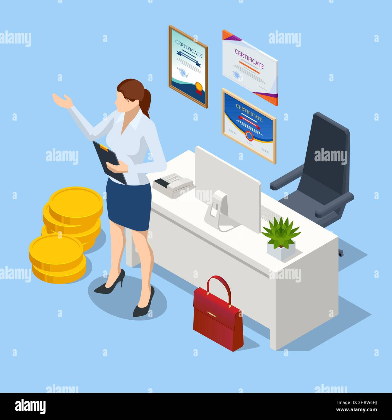 Business administration graphics Stock Vector Images Alamy