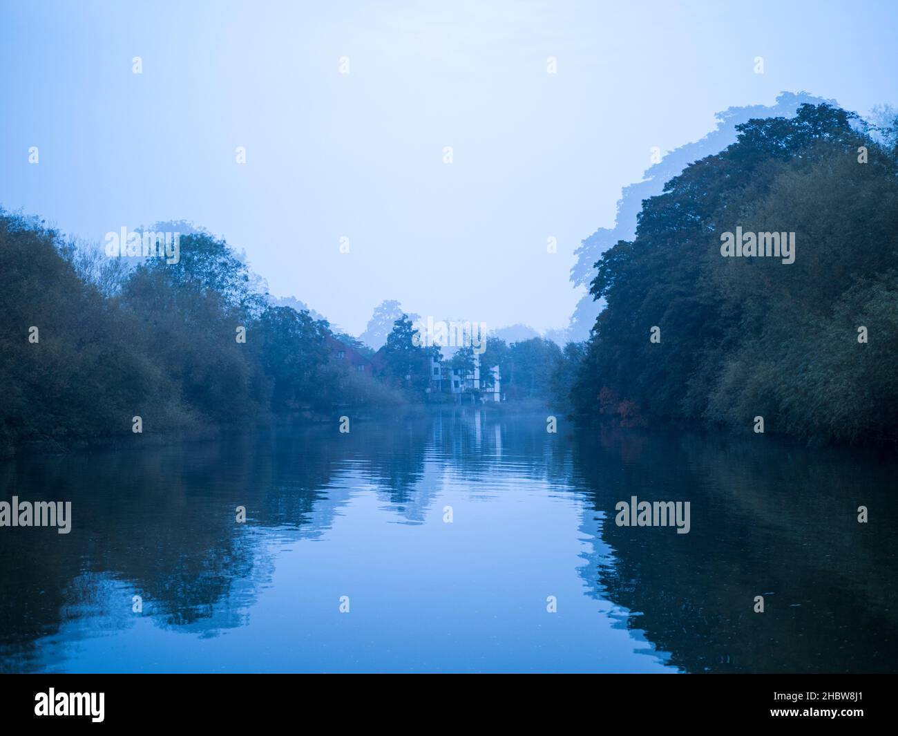 Celtic Otherworld, River Thames, Reading, Berkshire, England, UK, GB. Stock Photo