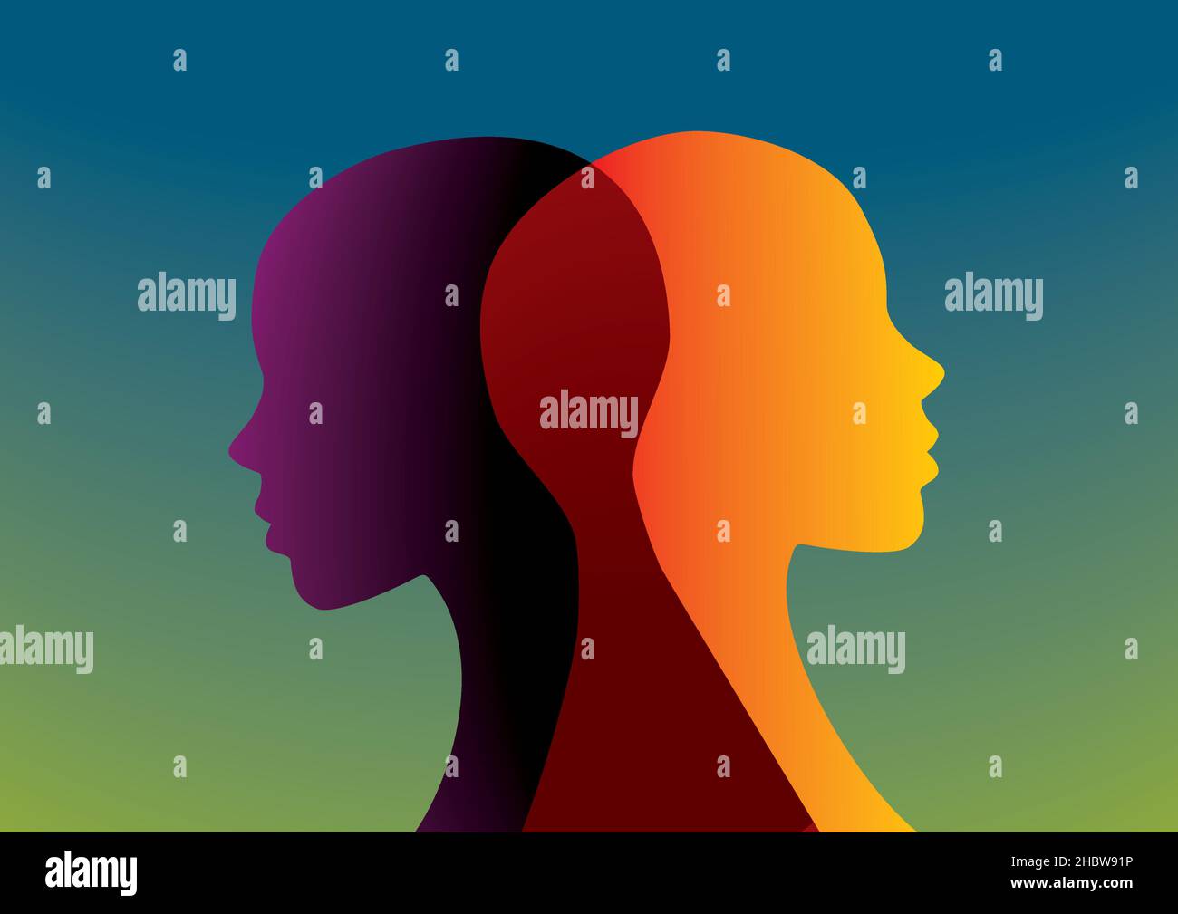 Mood in life. Vector illustration. EPS10. Stock Vector