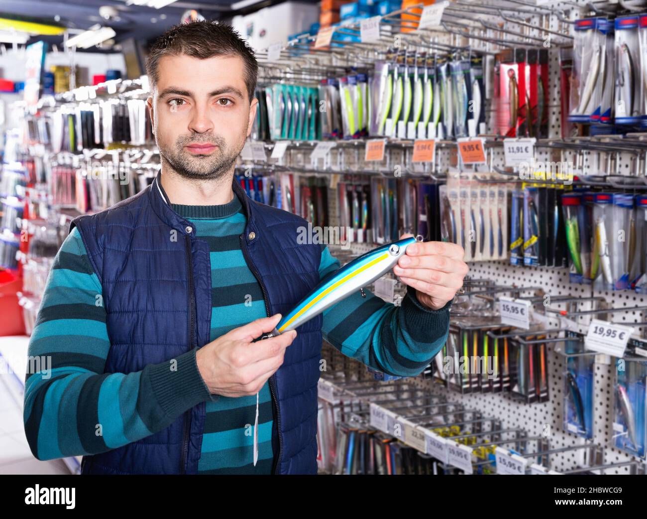 Fish tackle and sports equipment shop hi-res stock photography and images -  Alamy