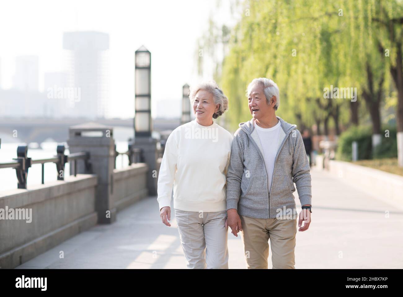 Chinese old women in park hires stock photography and images Alamy