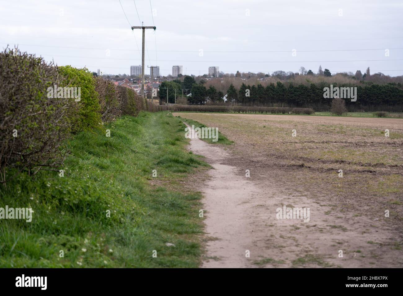 The pads leading from Melling Rocks to Waddicar Lane Stock Photo Alamy