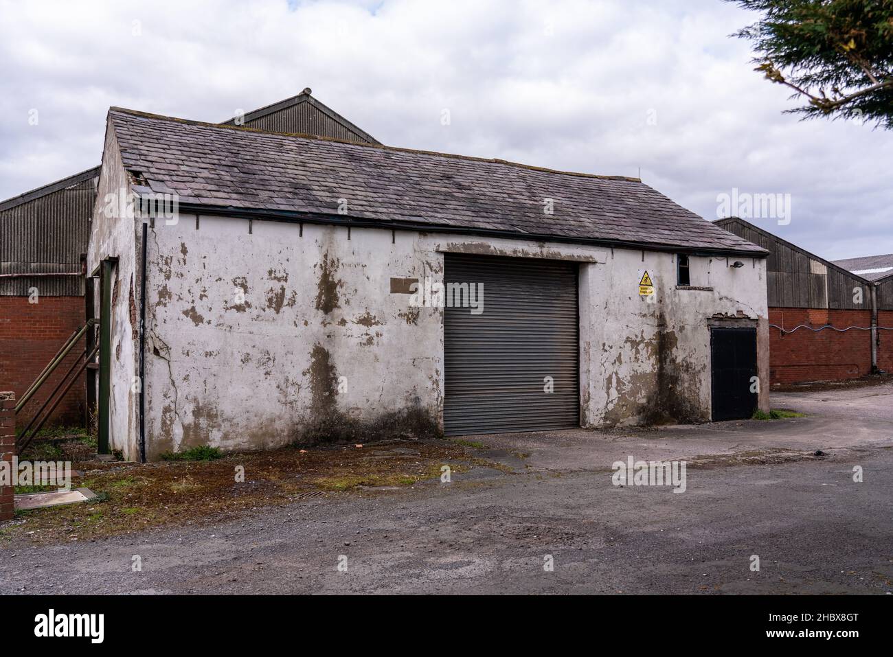 Farm Outbuildings in rural Lancashire Stock Photo - Alamy