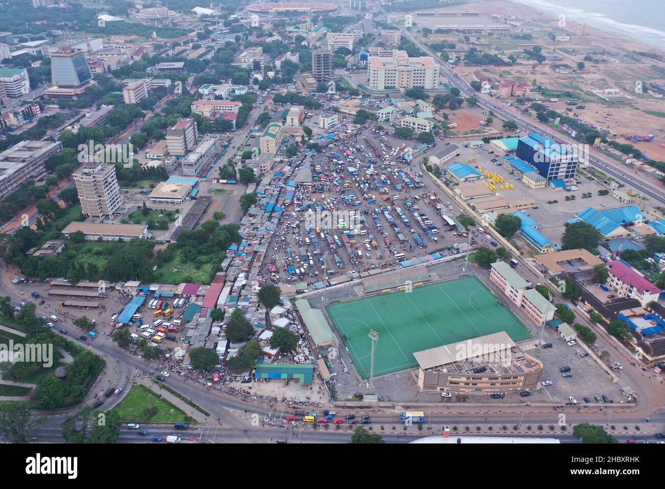 Ghana bridge building hi-res stock photography and images - Alamy