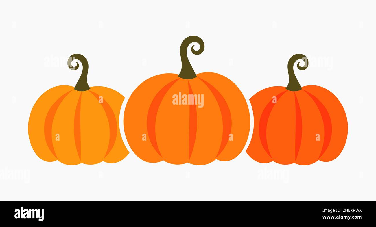 Autumn pumpkins icon. Vector illustration Stock Vector Image & Art - Alamy