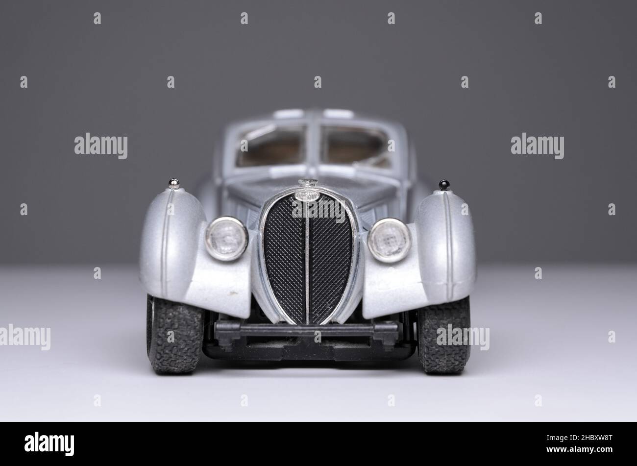 VOITURE FRANKLIN 1936 BUGATTI TYPE 57 SC COMME NEUF ÉCHELLE 1/24