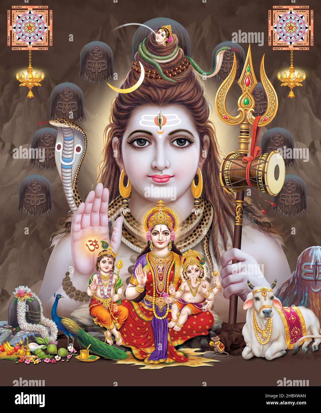 Lord murugan wallpaper hi-res stock photography and images - Alamy