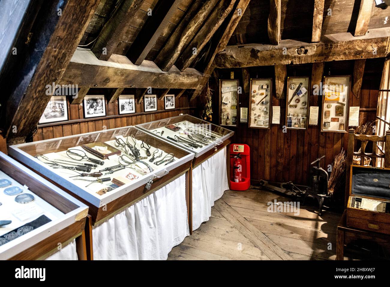 Interior of Old Operating Theatre Museum and Herb Garret, London, UK Stock Photo