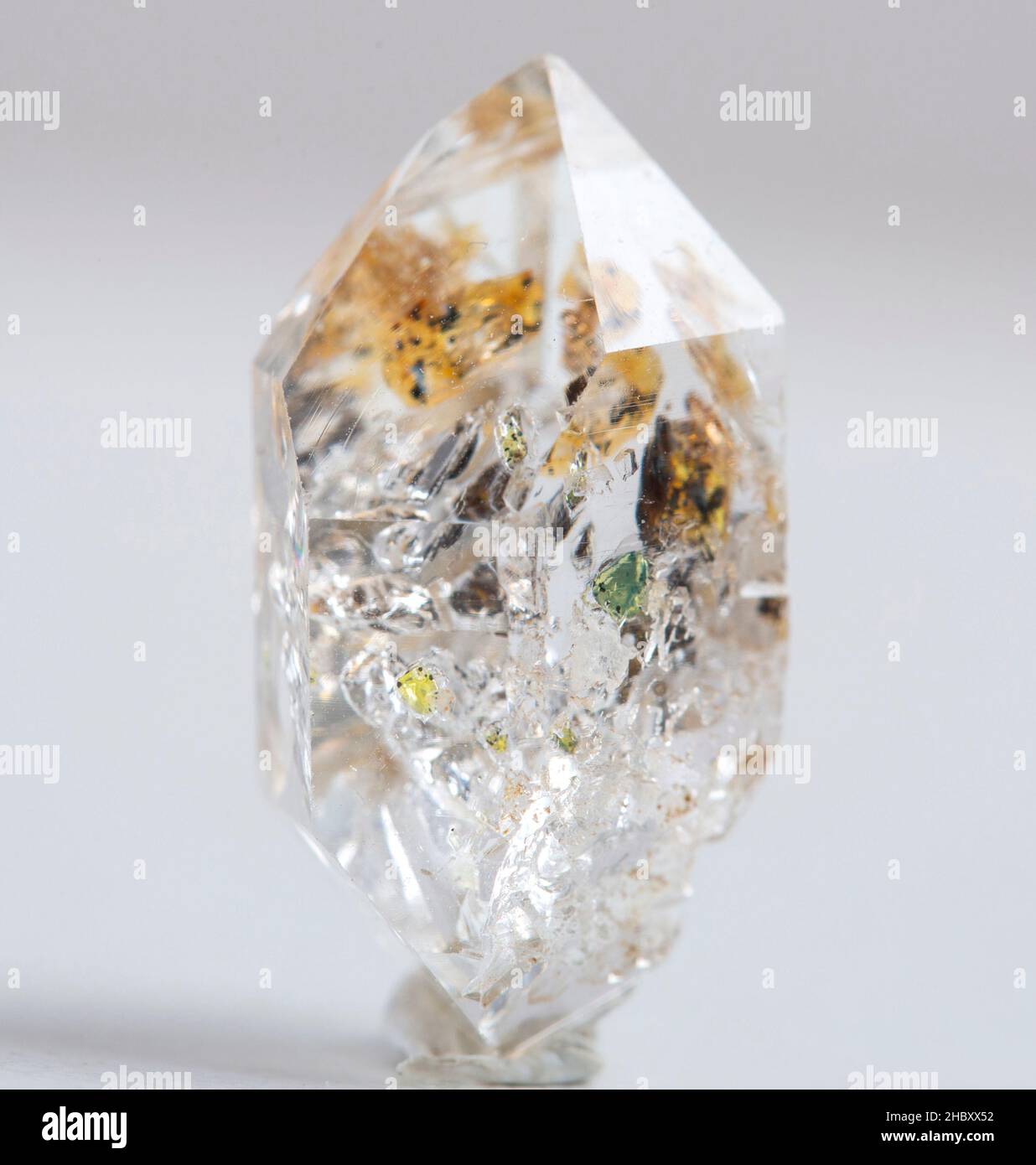 diamond quartz mineral specimen stone rock geology gem crystal Stock ...