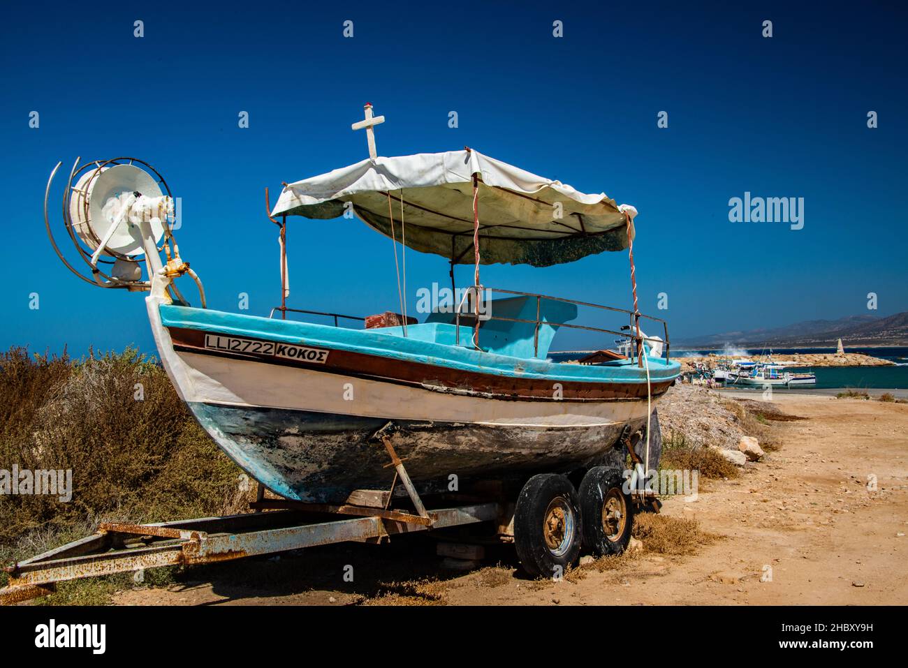 St Georges (Ayios Georgios), Akamas peninsular, Cyprus. Stock Photo