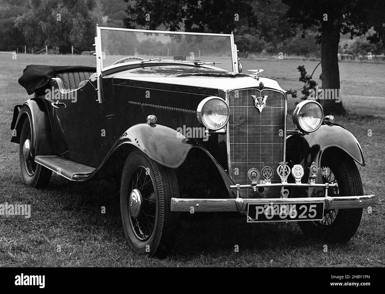 1933 Vauxhall 14/6 Light 6 Stratford Tourer by Whttingham & Mitchel Stock Photo