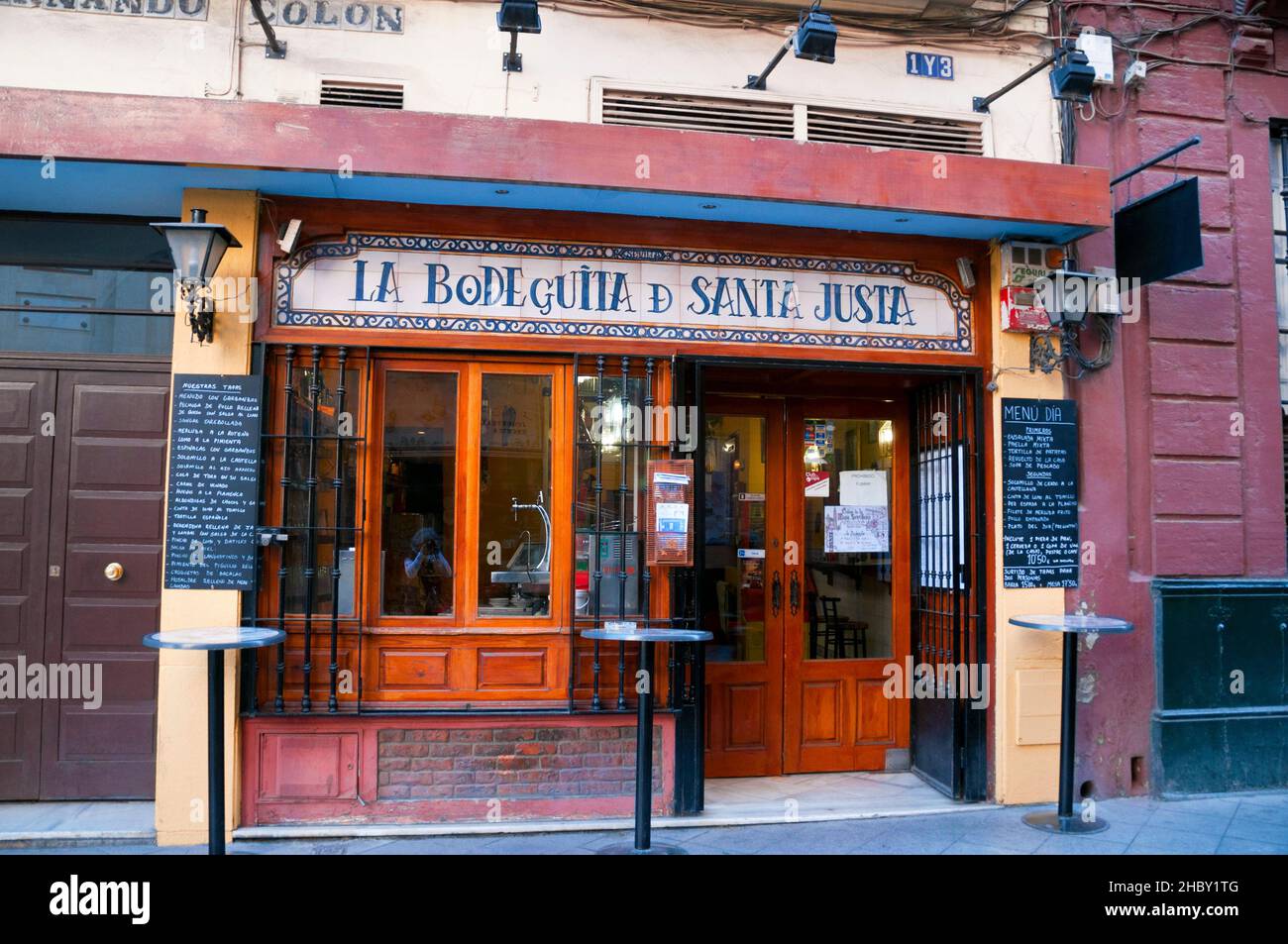 Authentic tapas in Seville, Spain. Stock Photo