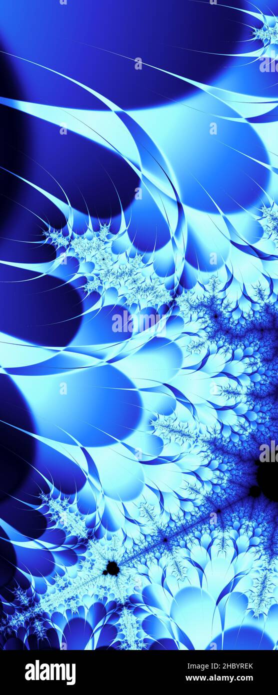 Abstract Computer generated Fractal design. A fractal is a never-ending ...