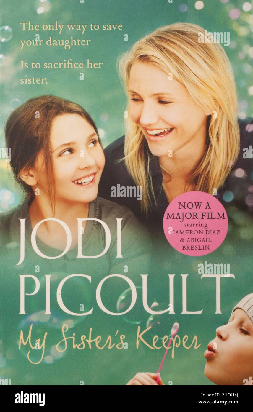 The book, My Sister's Keeper by Jodi Picoult Stock Photo Alamy