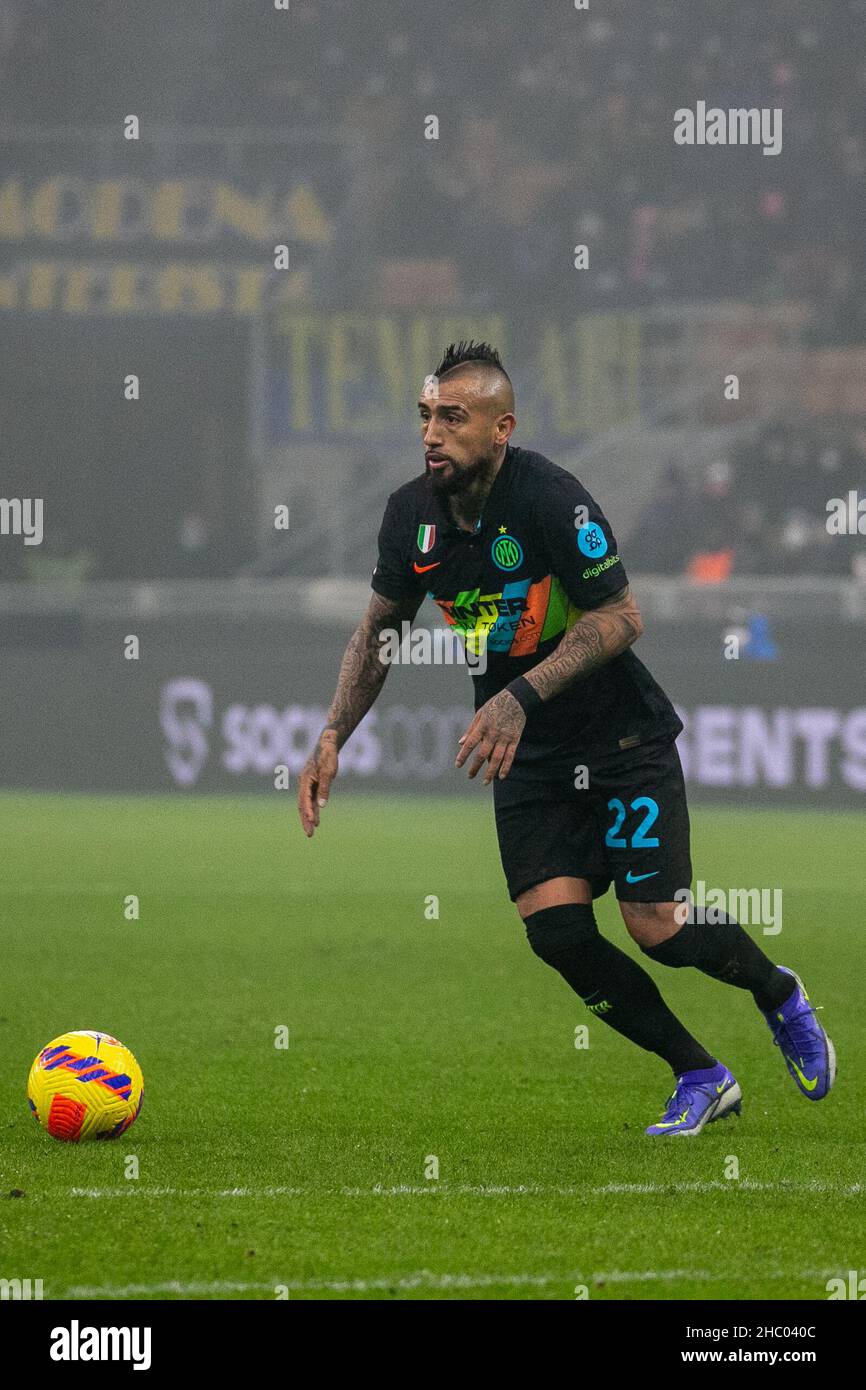 Vidal Inter Arturo vidal celebration hi-res stock photography and images - Alamy