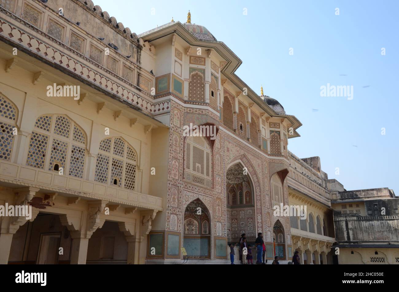 India rajasthan amber fort jali hi-res stock photography and images - Alamy
