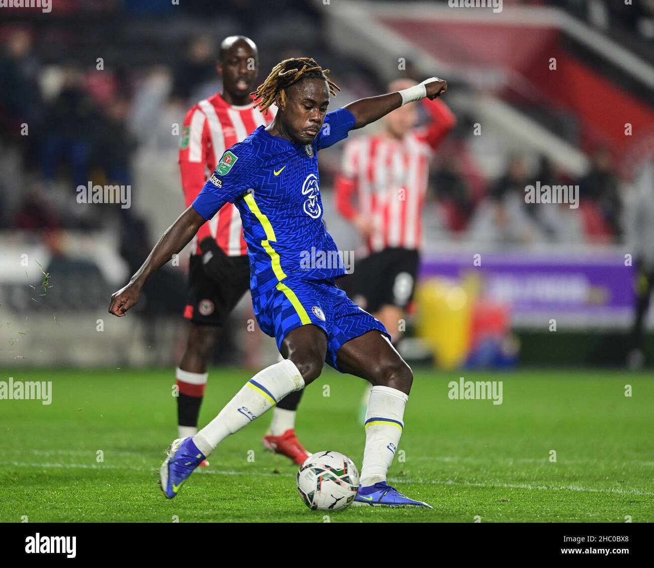 London, UK. 22nd Dec, 2021. Trevoh Chalobah #14 of C…