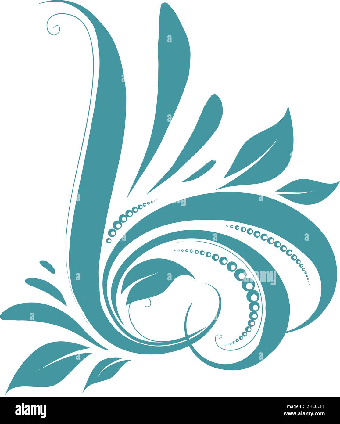 Floral Art Design Texture Pattern. It can be used for decorating of