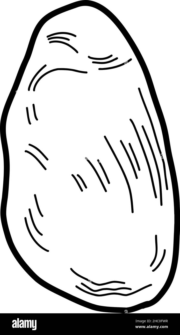 Stone Clipart Black And White