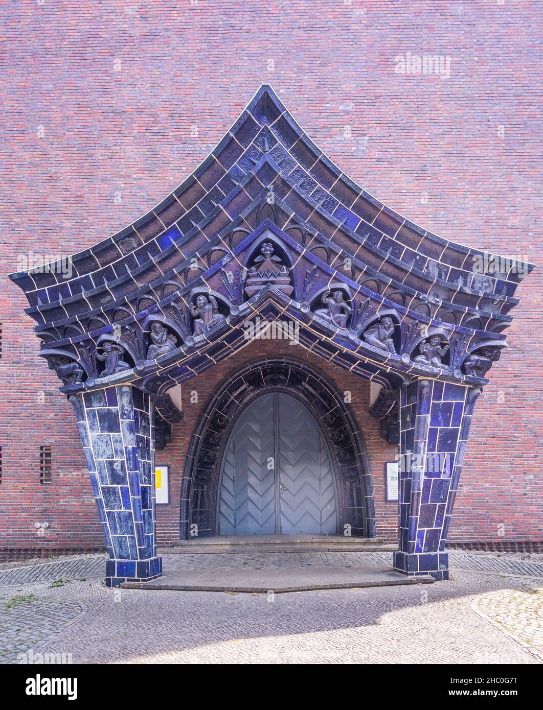 Berlin, Hohenzollerndamm, Kreuzkirche, 1927-29 Stock Photo
