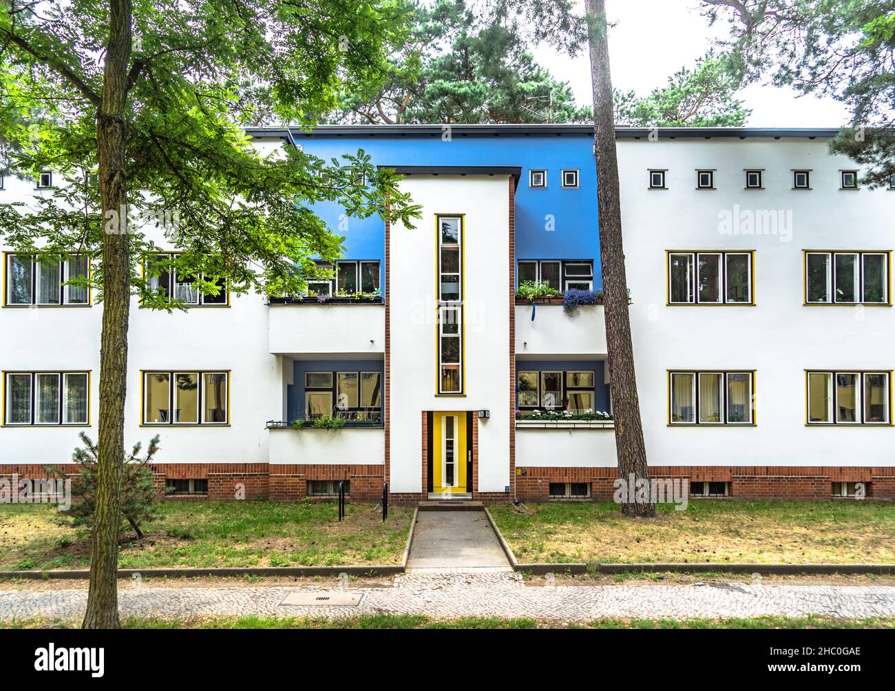 Großsiedlung Onkel Toms Hütte, Berlin.  Bruno Taut, Hugo Häring und Otto Rudolf Salvisberg, 1926-31 Stock Photo