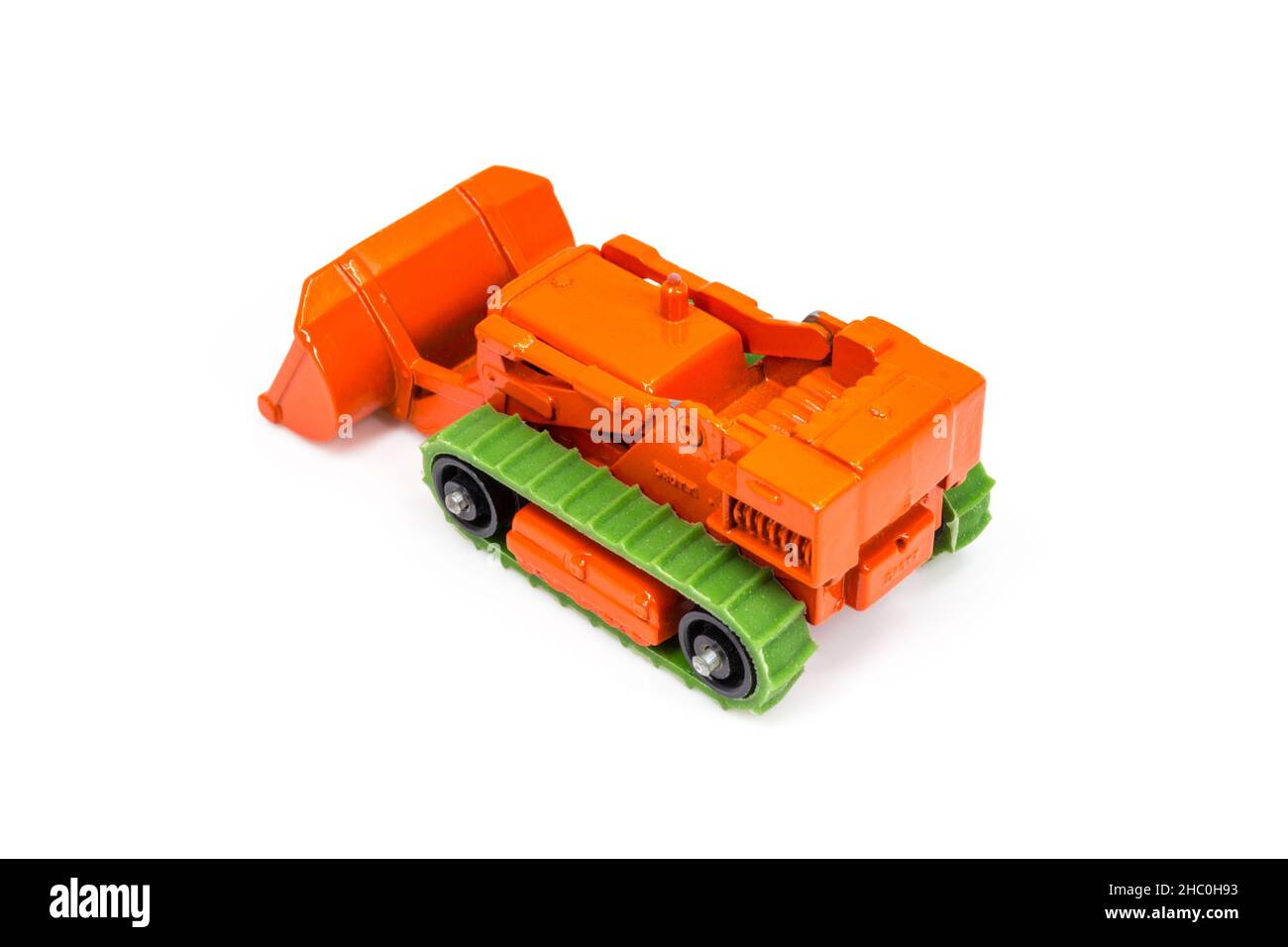 Lesney Products Matchbox model toy car 1-75 series no. 58 Drott Excavator Stock Photo