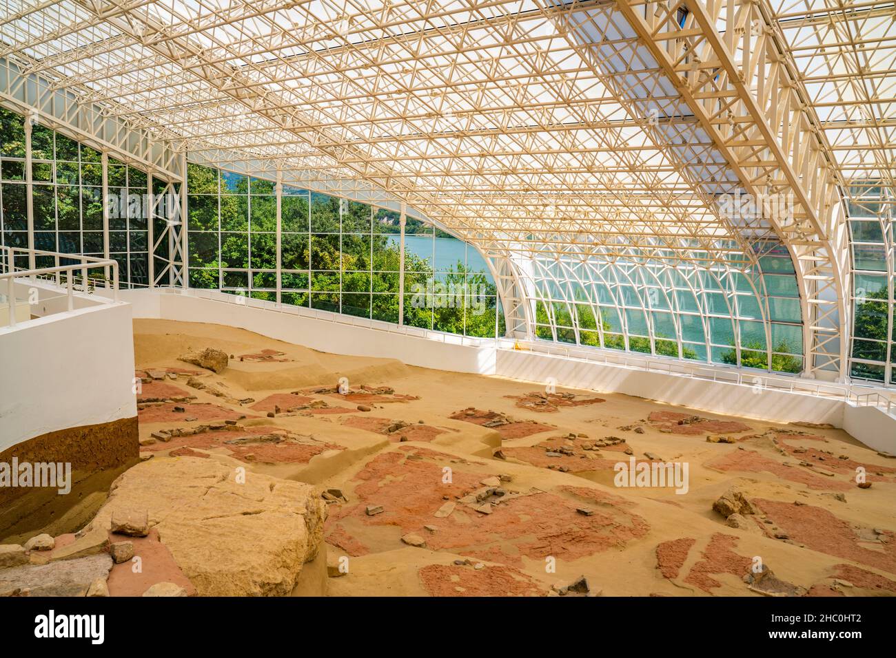 Detail From Museum Of Lepenski Vir In Serbia Stock Photo - Alamy