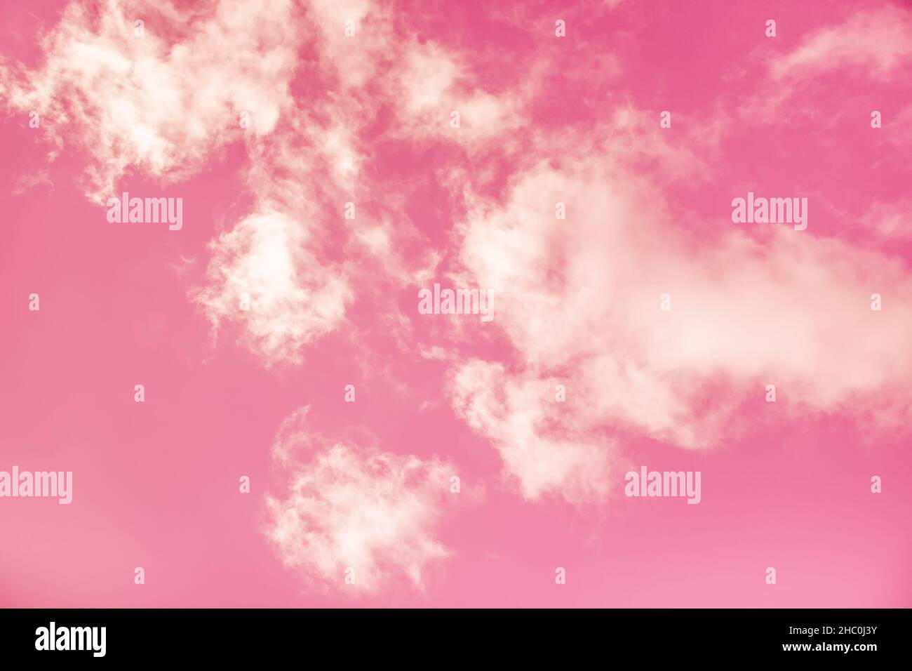 Background abstraction blurred pink clouds and sky Stock Photo