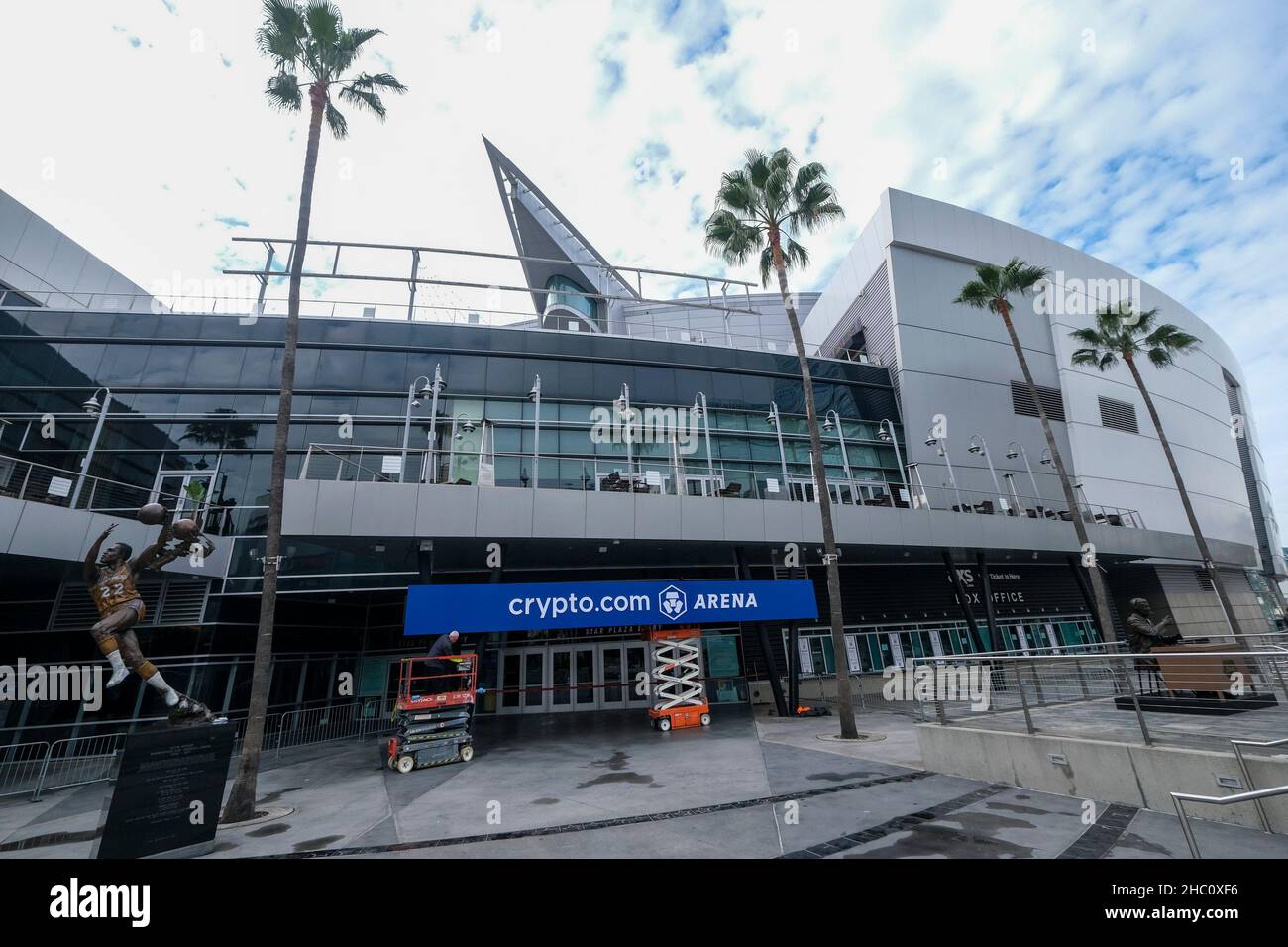 Los Angeles, California, USA. 22nd Dec, 2021. The new Arena