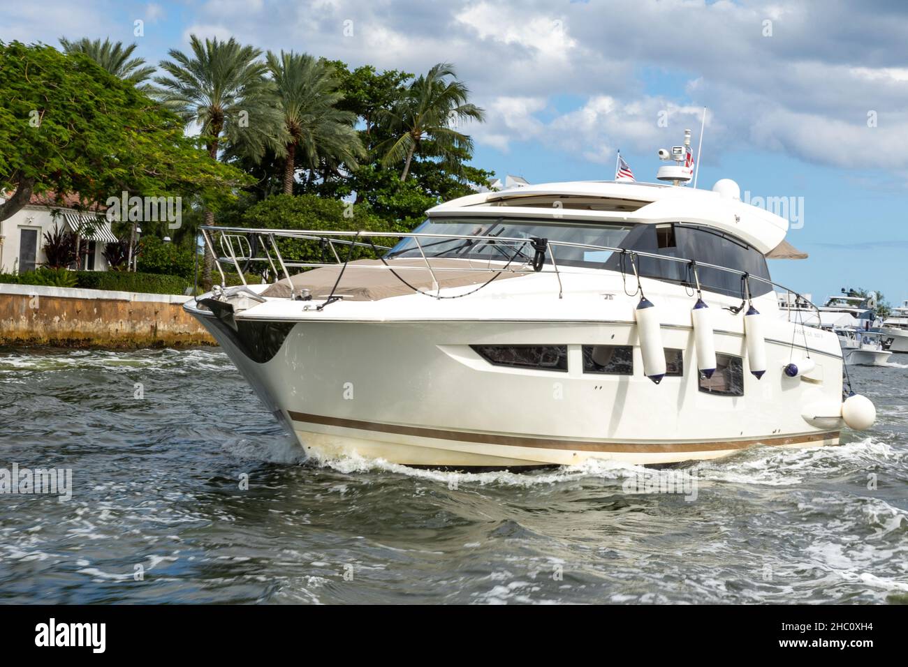 62nd annual Fort Lauderdale International Boat Show. Smaller deck boats