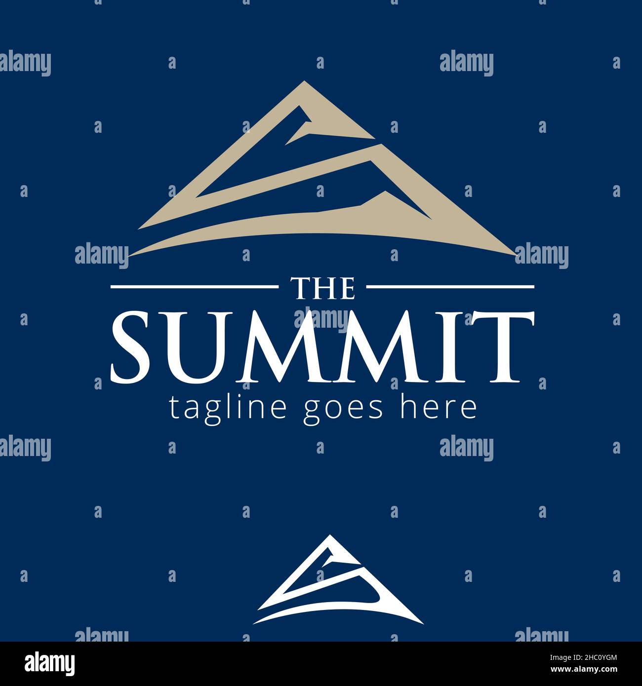 S letter based the Summit symbol vector concept for brand, identity ...