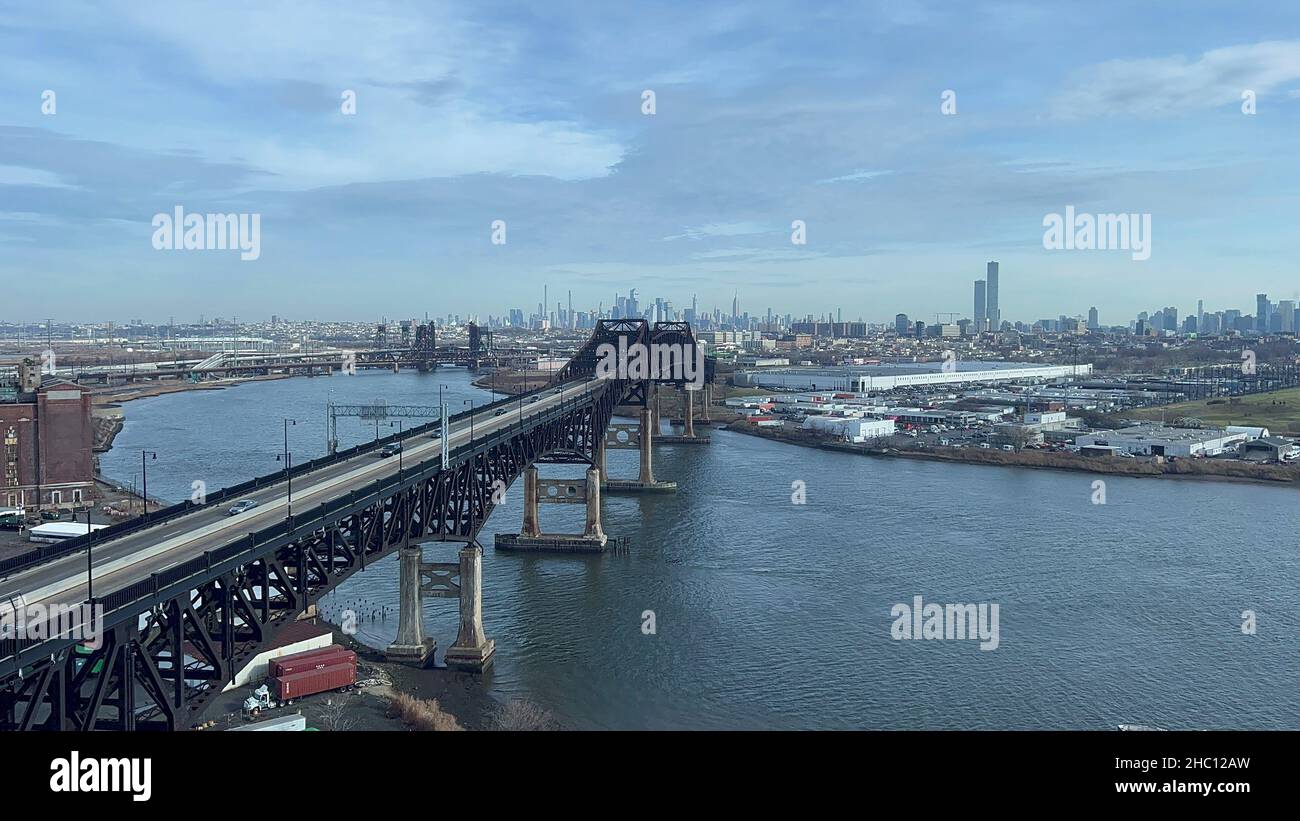 Pulaski skyway aerial hires stock photography and images Alamy