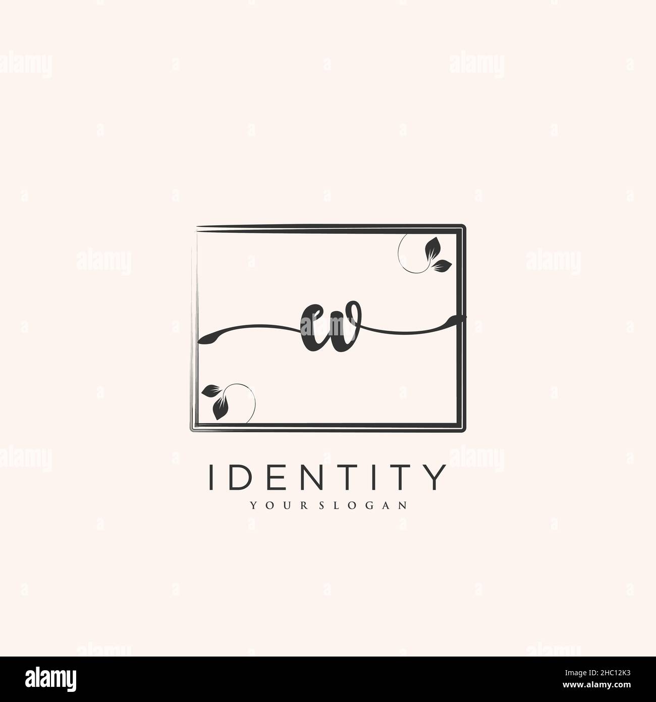 EV Handwriting logo vector art of initial signature, wedding, fashion ...