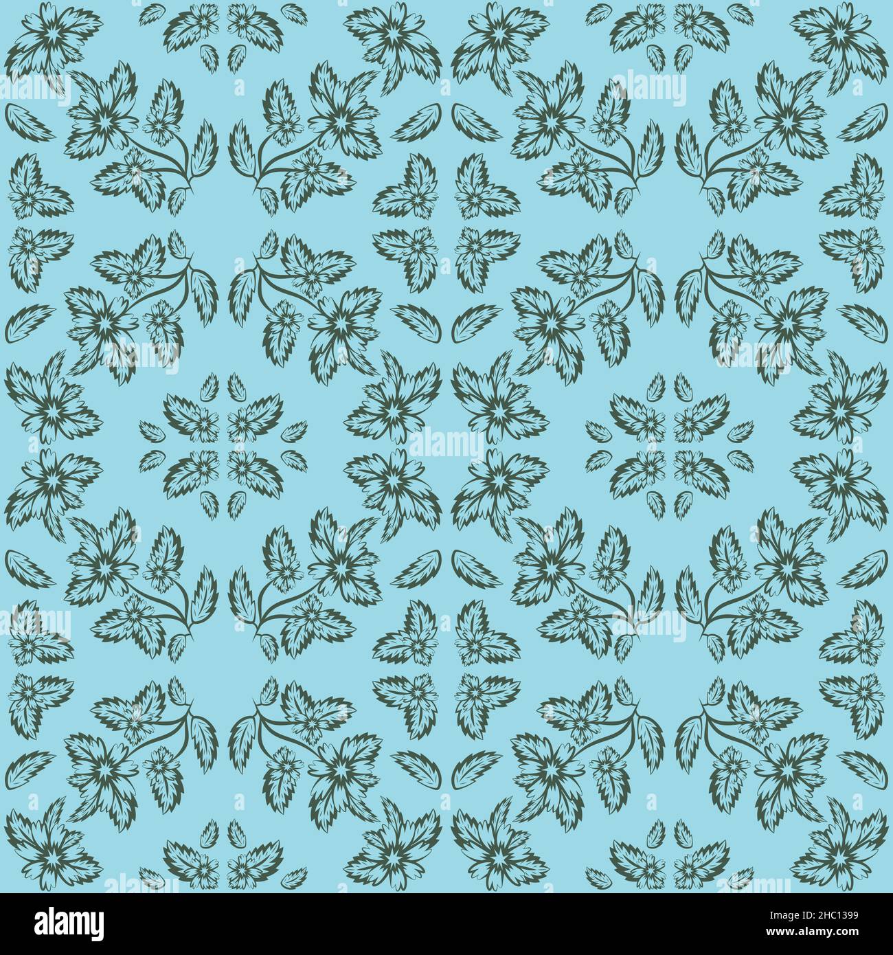 Floral pattern paisley style Paisley print Stock Vector