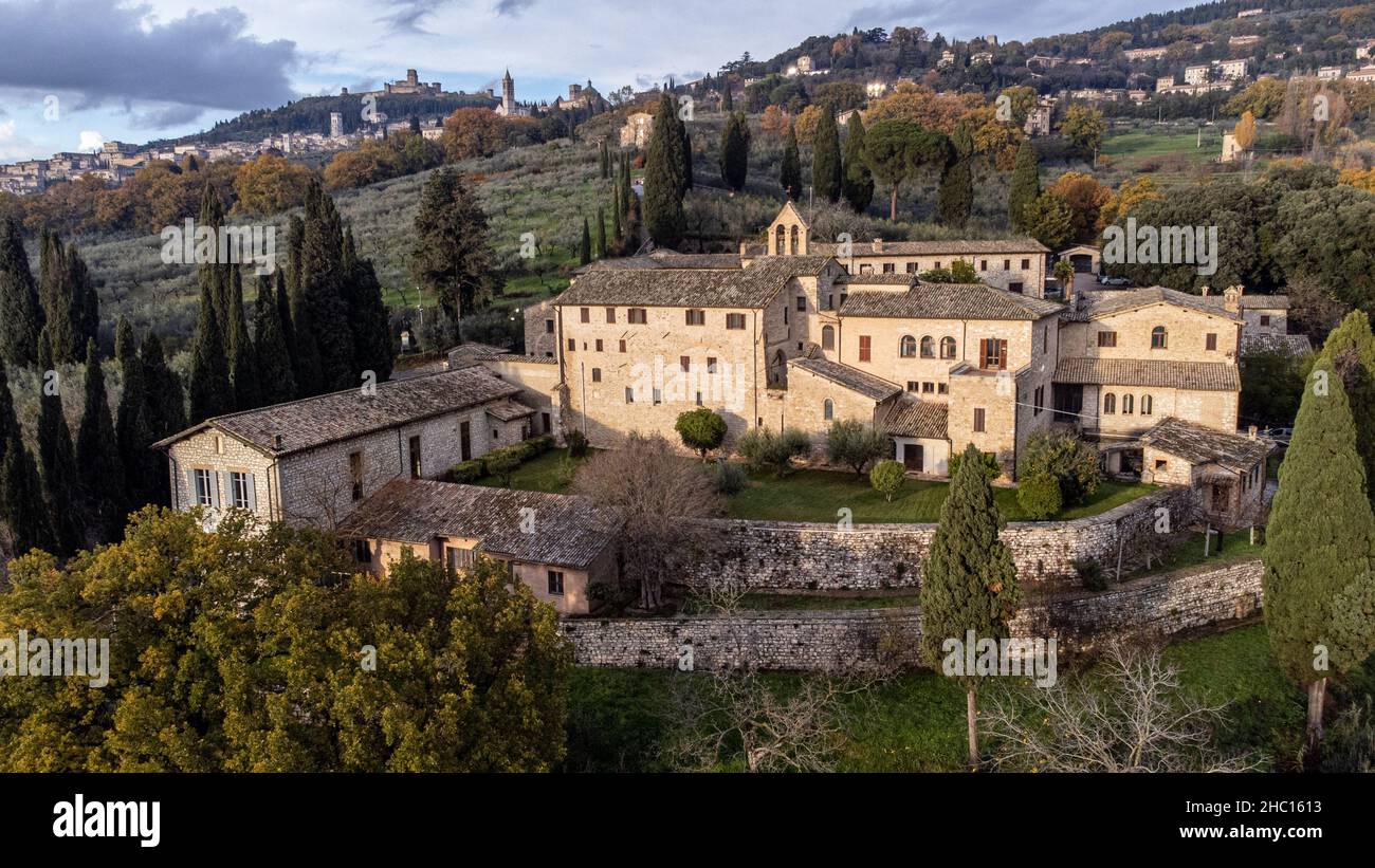 San Damiano, Assisi, Italy Stock Photo
