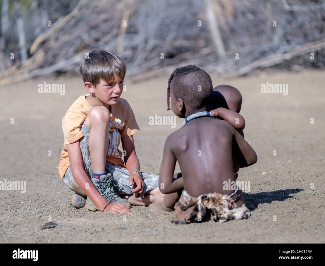 Himba Children Playing High Resolution Stock Photography and Images - Alamy