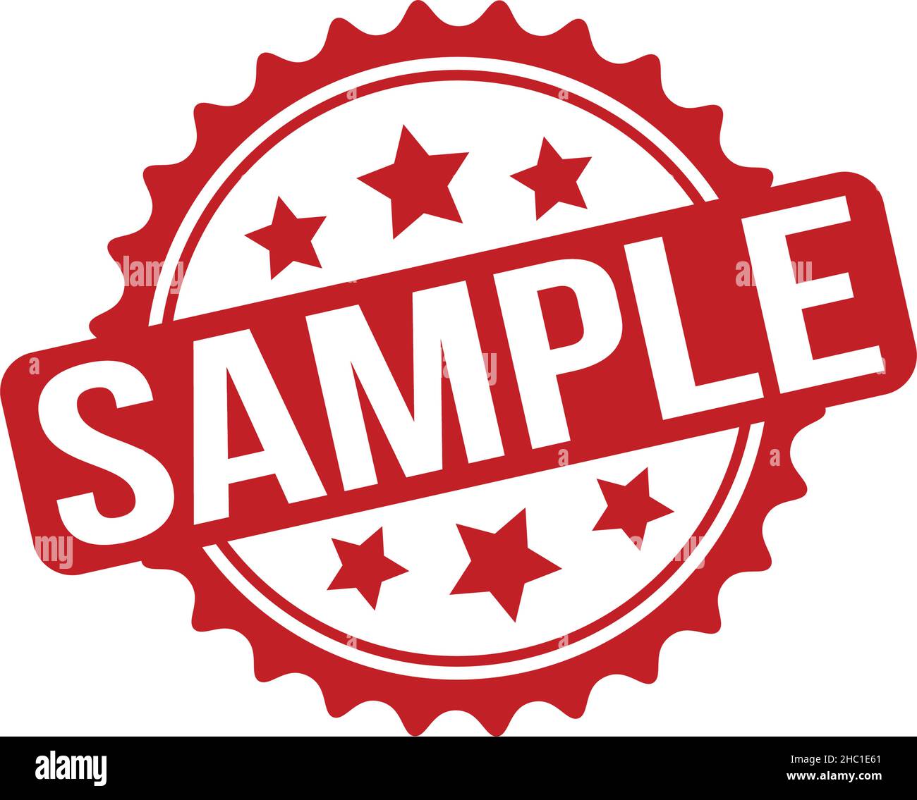 Sample Rubber Stamp Red Sample Rubber Grunge Stamp Seal Vector Illustration Vector Stock 6404