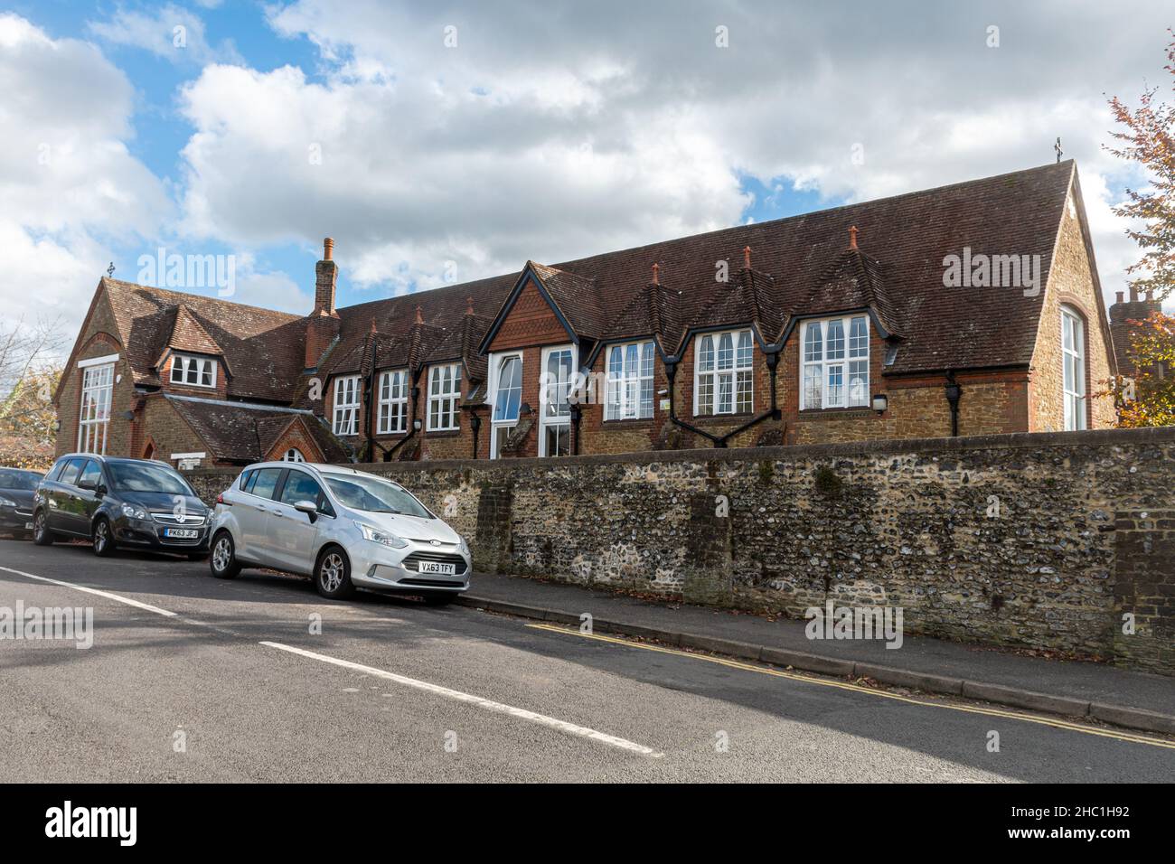 Shalford village school in the Surrey village, England, UK Stock Photo