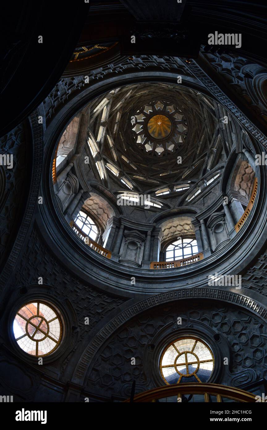 Chapel of the Holy Shroud, cupola – Torino (Italy) Stock Photo