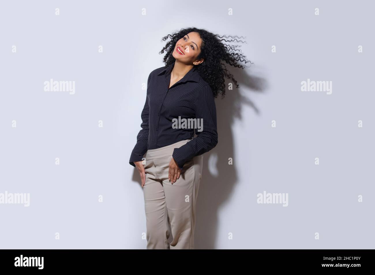Female fashion model posing hi-res stock photography and images - Alamy